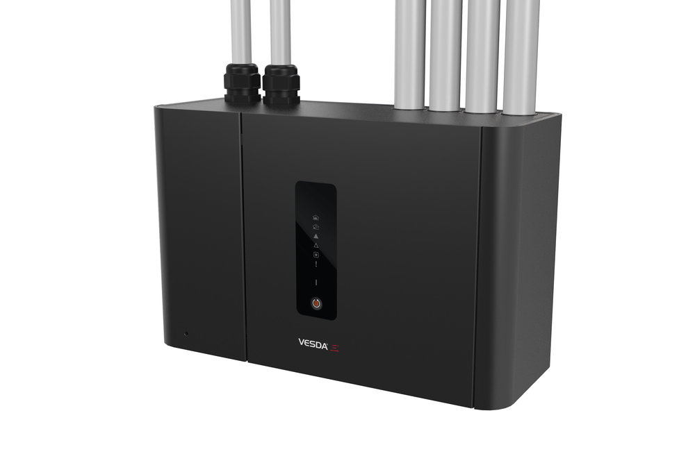 VESDA-E VEP 4 Rohr mit LED's mit ebK