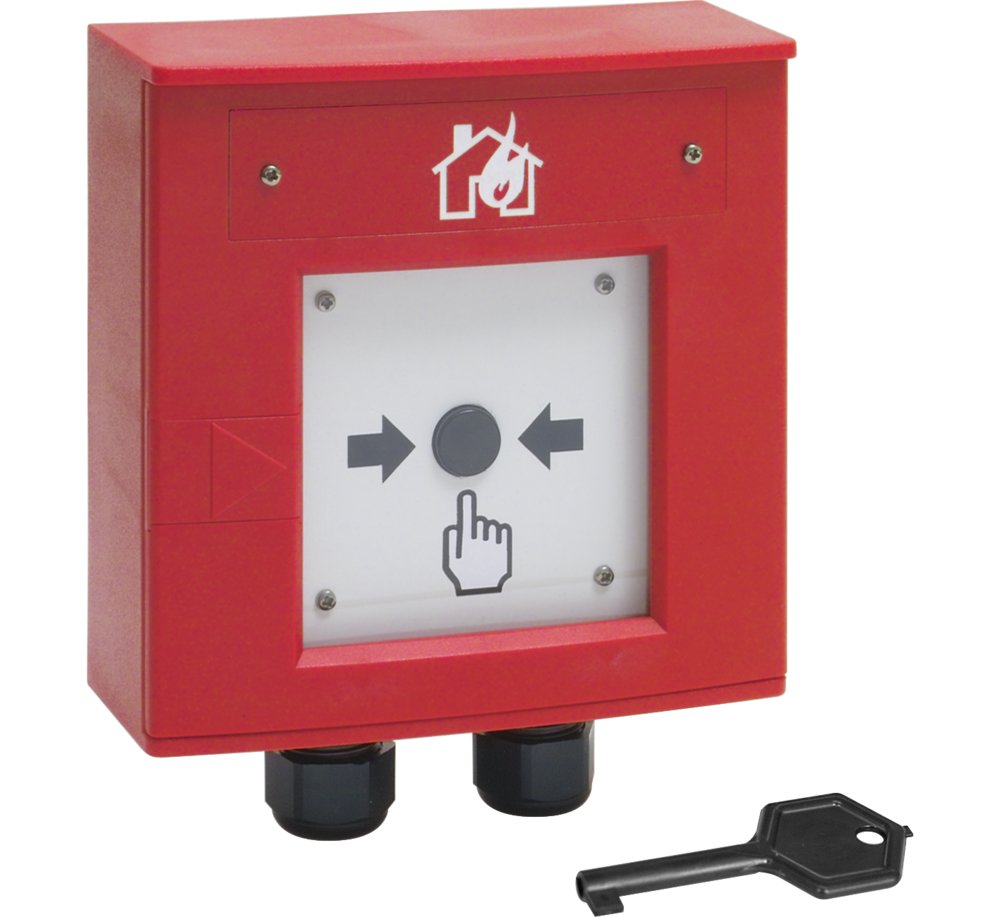 Adressierbarer Handfeuermelder EN54-11 PAM mit Trenner, IP 66