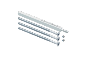Befestigungssatz 7C mit Wechselstift 45 - 49 mm Türblattdicke
