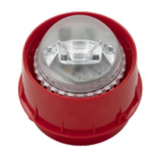 Ringbusgespeister kombinierter Funk-Alarmgeber EN54-23 (W-3,5-10),Blitz