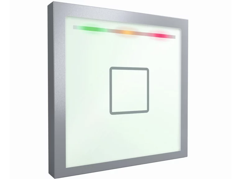 Siedle Touch Multi-ISO, o.T., weiß LEGIC, Mifare DESFire u. BLE Leser