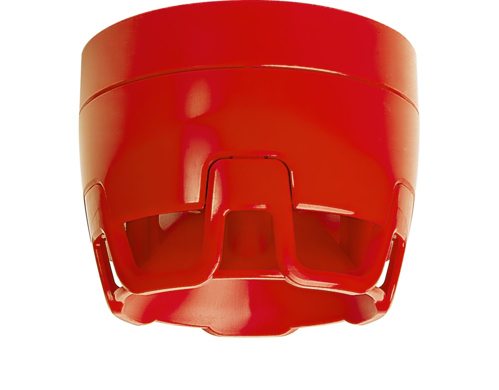 Akustischer Signalgeber R EN 54-3, flacher Sockel