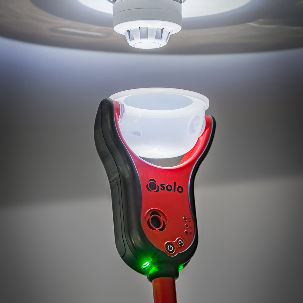 Elektronisches Rauchmelderprüfgerät