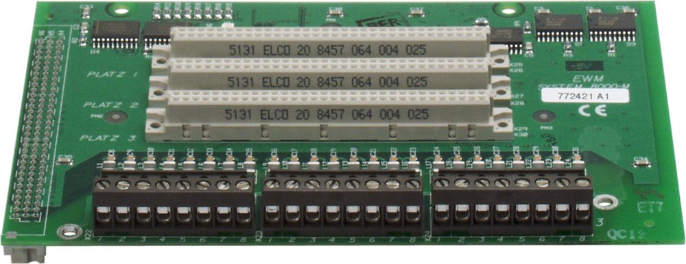 Erweiterungsmodul f. System 8000 mit 3 zus. Mikromodul-Steckpl.