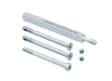 Befestigungssatz 10C mit Wechselstift 40 - 44 mm Türblattdicke