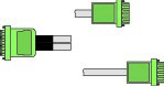 Ausgangskabel   2 Verstärker - DOM VARIODYN D1 (G2)