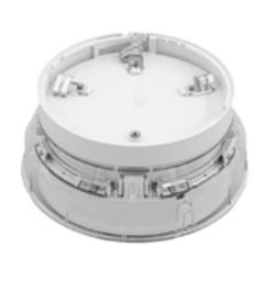 Ringbusgespeister optischer Meldersockel EN54-23 C-Klasse, weiß