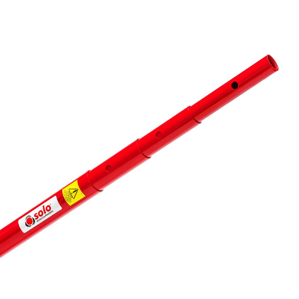Fiberglas 4 Abschnitt Teleskopstange -  1,75 Meter