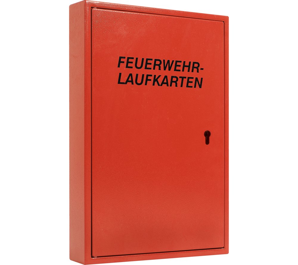 Laufkartengehäuse für Erweiterung DIN-A3 rot RAL 3000