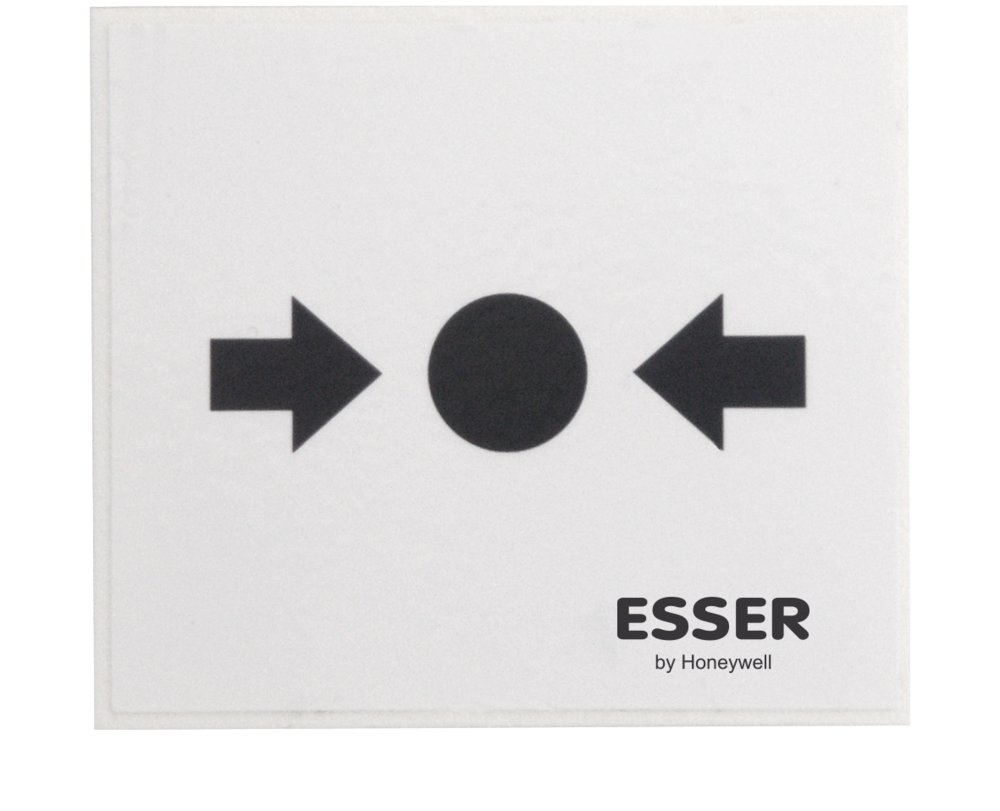 Ersatzglasscheibe kleiner Handmelder EN54, Esser, VPE=10 Stück