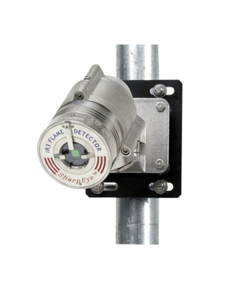 Befestigungsschelle für 2" Mast für  Flammenmelder 78245x