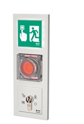uP-Steuerterminal Stand-Alone,Modell1384 3-fach-Rahmen, Gira E2 rw glänzend