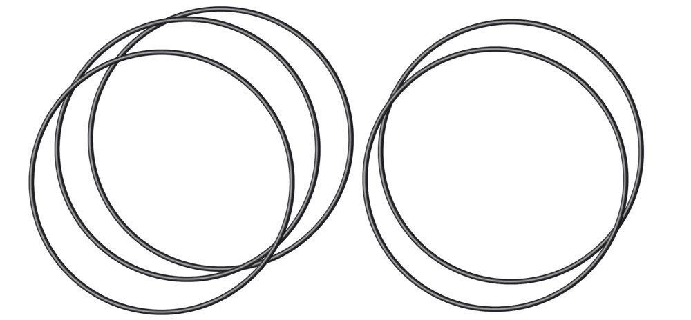 Sockel tief, O-Ring VPE=5 für Signalgeber