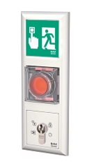 uP-Steuerterminal vernetzbar, Modell1385 3-fach-Rahmen,Jung AS500 - alpinweiß