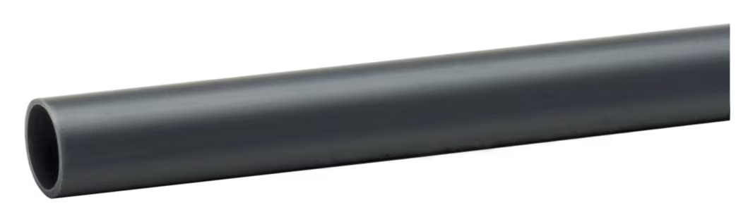 Ansaugrohr ABS 25 mm, 2,4 m lang,VE=25St , grau