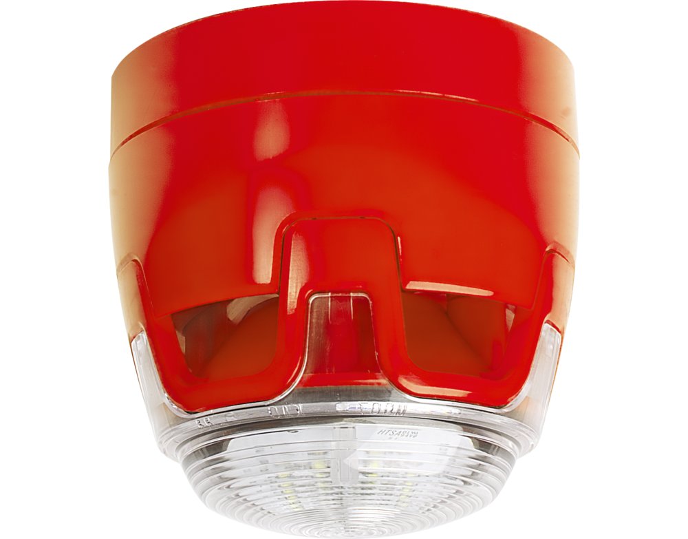 Kombisignalgeber RR Kat. O EN 54-23, flacher Sockel