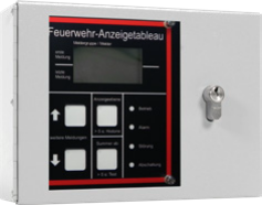 Feuerwehranzeigetableau FAT 4000 redundant für NOTIFIER INSPIRE