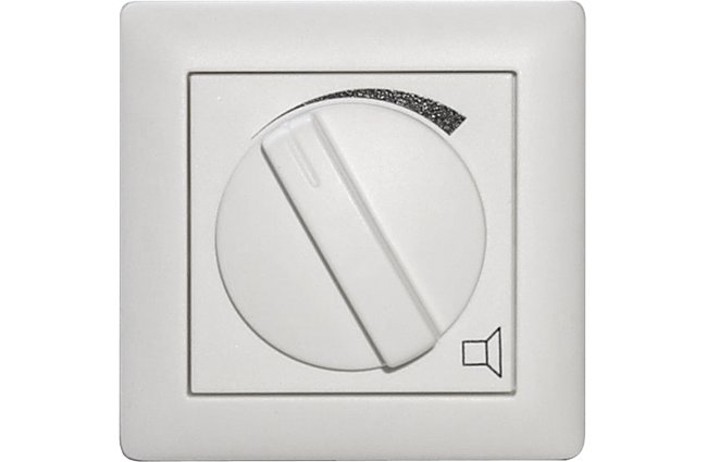 Unterputz - Lautstärke - Steller 12W mit Pflichtrufrelais Fail to save Serie