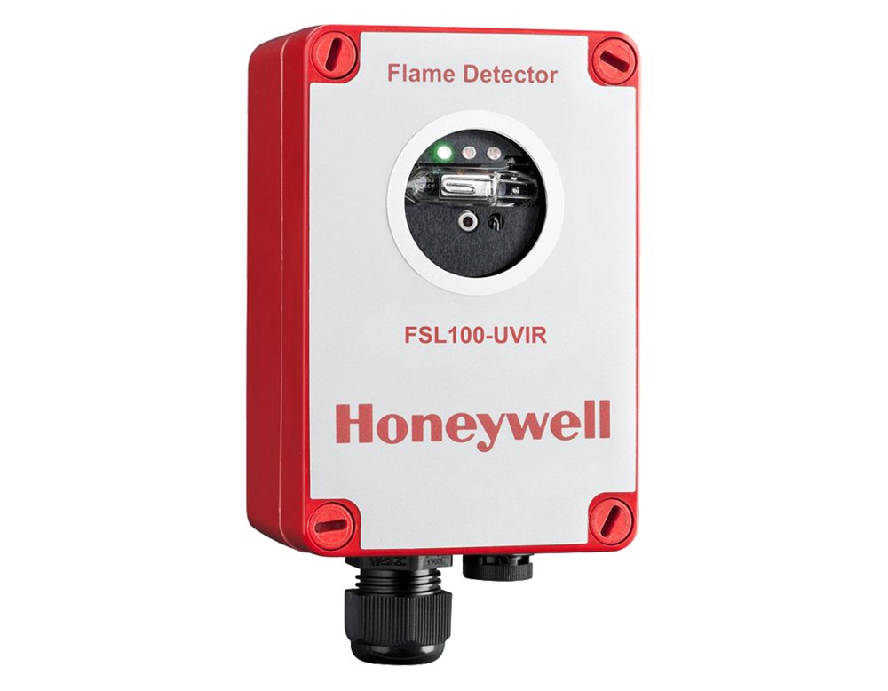 UV/IR Flammenmelder , rotes Gehäuse FM, ATEX, EN54-10