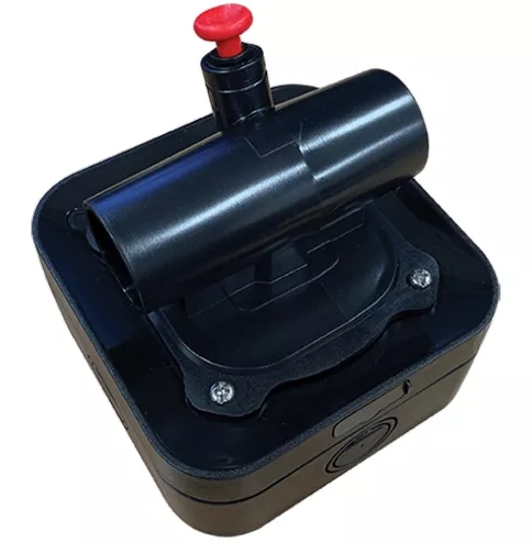 Gasdetektor für große Rohre,11-32 VDC Stickstoffdioxid 5-50 ppm, 4-20mA-Relais