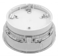 Opt. Sockelsignalg., Blitz weiß EN54-23