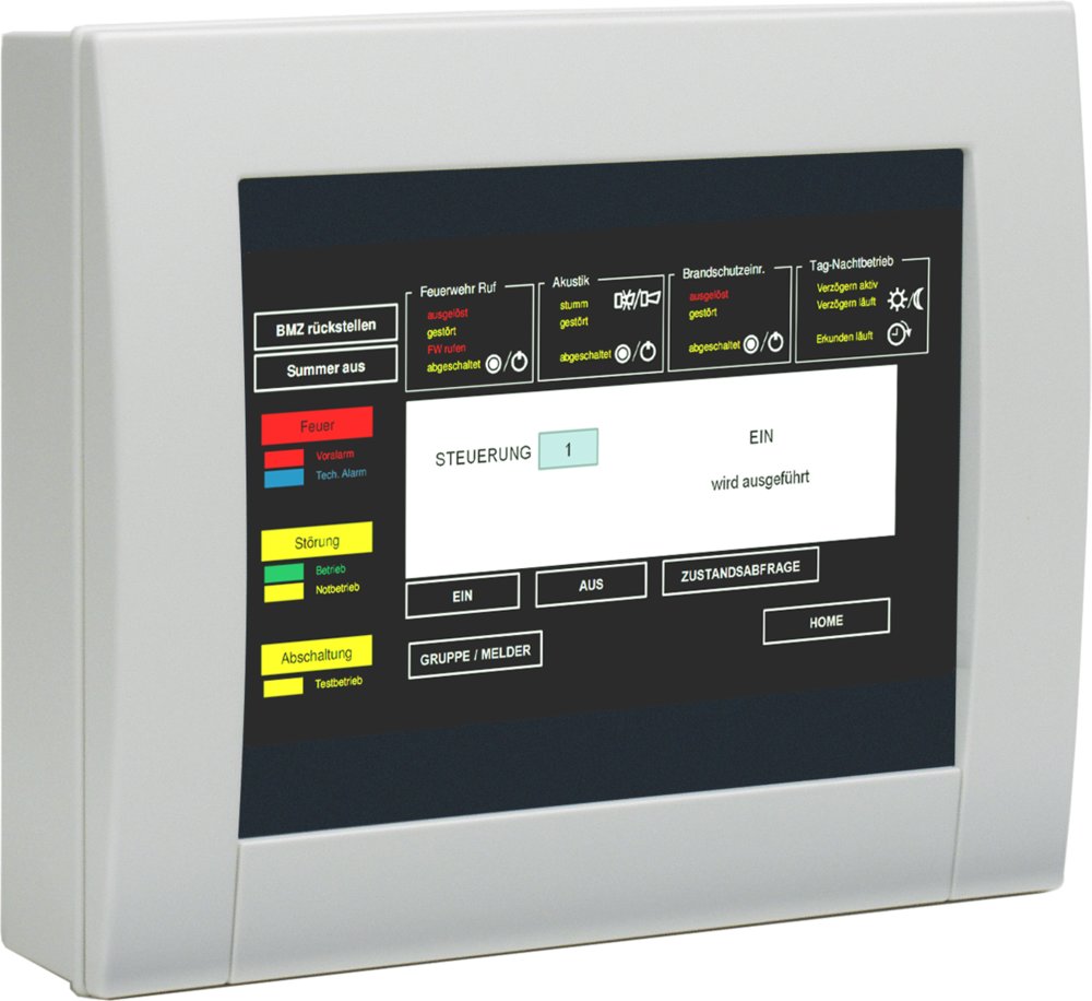 Touchscreen-Bedienteil AP für System FlexES Control