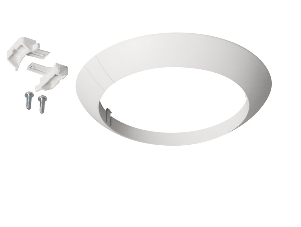 4" Abdeckring inkl. Befestigungsösen für IQ8Quad Meldersockel