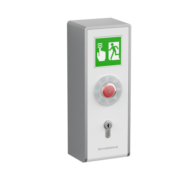 SafeRoute STL-G 441 Rahmen:silber(Edelst.-Design),Blende:wß