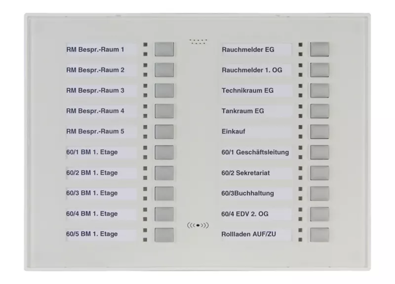 LED Bedienteil, weiß, f. MB-Secure VdS: G114020