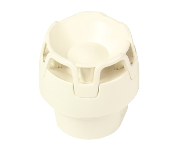 Ak.Alarmgeber weiß 102mm Sockel (IP65) Akustischer Alarmgeber weiß mit 102 mm h