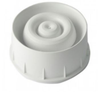 Ringbusgespeiste akustische Funk-Wandsirene weiß