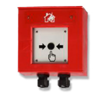 Handfeuermelder nach EN 54-11 für NOTIFIER Grenzwert-Brandmelderzentralen