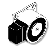 Türhaftmagnete Normalausführg. Anschlußklemme seitlich 40037