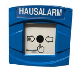 Handfeuermelder, blau mit Isolator für Morley-IAS - Ringbus