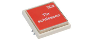 Handtaster für Feststellanlagen, uP Öffner- oder Schließerkontakt