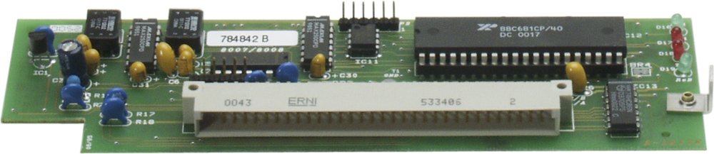 Serielle Schnittstelle RS232 oder TTY für IQ8Control C/M und System 8000