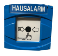 Handfeuermelder mit Isolator, Farbe blau für den NOTIFIER Ringbus