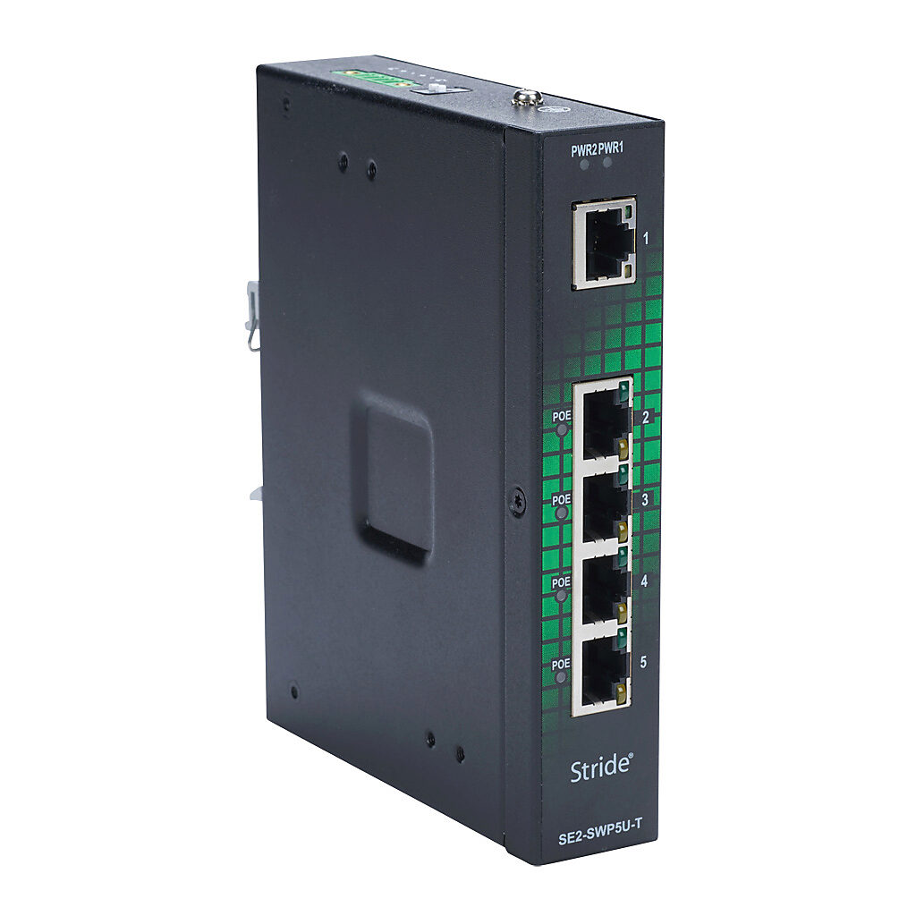 Ethernet Switch PoE, 4 Ports