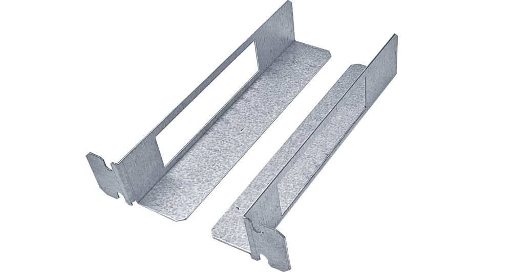 Haltewinkelset für INTEVIO USV f. 1 HE PSU 24V-1