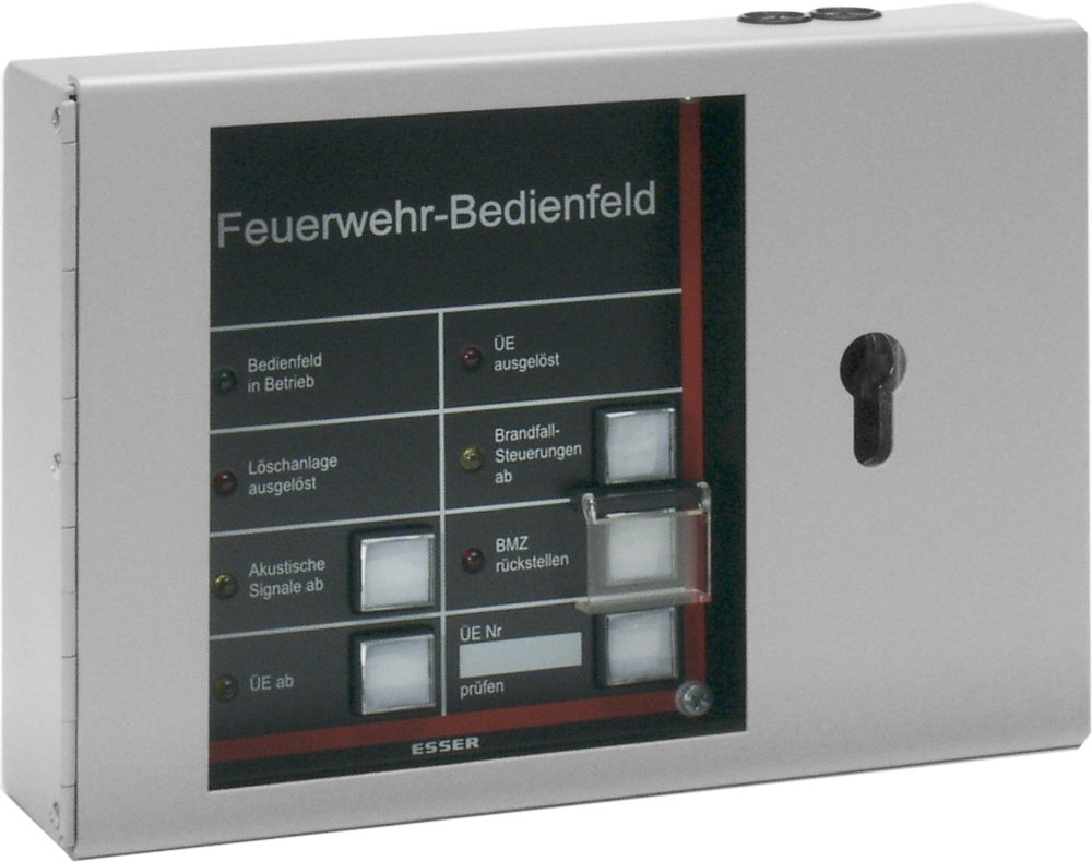 Feuerwehrbedienfeld Standard nach DIN 14661
