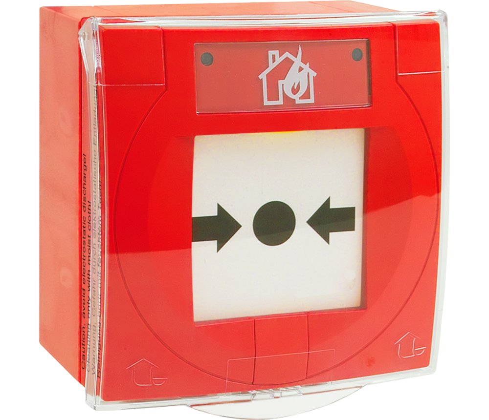 IQ8MCP Ex (i) IP 66/67, rot, Glasscheibe, Typ A