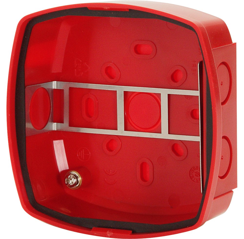 Sockel IP 56 für IQ8Alarm Signalgeber, rot RAL3020