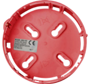 Sockel für Melder od. Repeater des AGILE Funksystems, rot