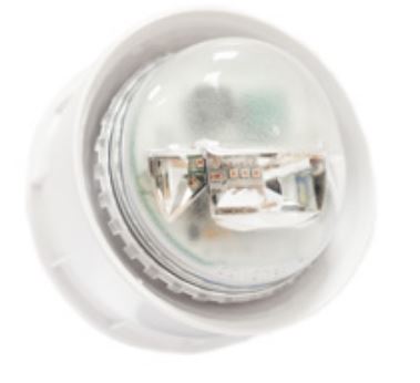 Ringbusgespeister komb. Alarmgeber für Wandmontage, EN54-23 W Klasse, roter