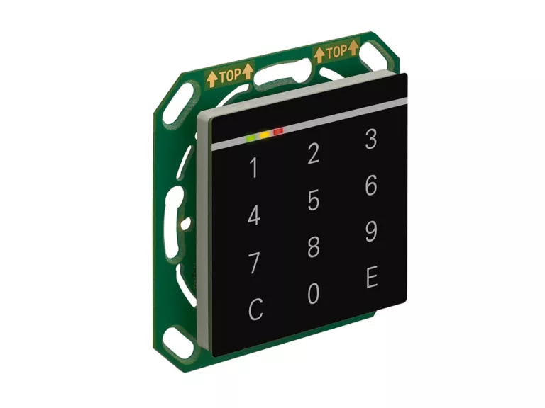 Insertic-55 Multi-ISO RS485 Schwarz, LEGIC, Mifare DESFire u. BLE Leser Tast