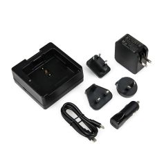 XTR2 Ladegerät-Kit mit 1 x Ladestation, 1x Wand-Netzteil, 1x Auto-Netzteil