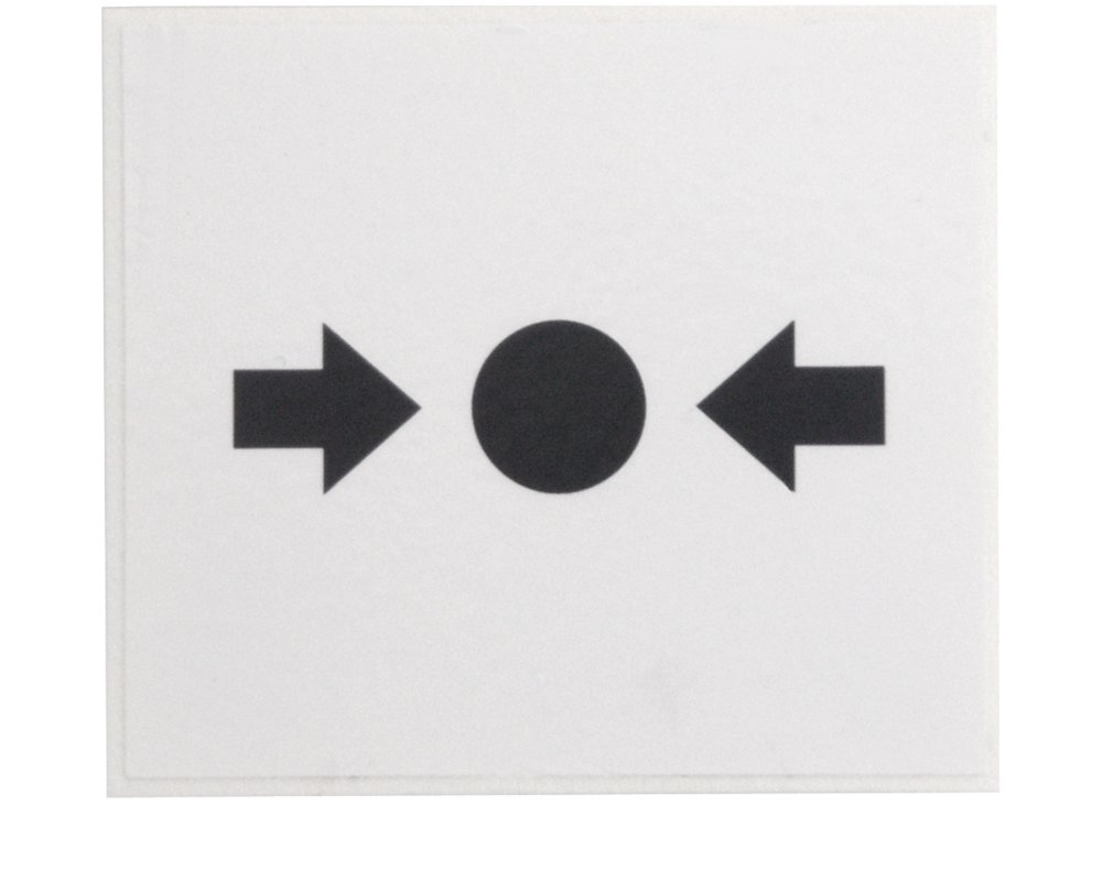 Ersatzglasscheibe kleiner Handmelder EN54, neutral, VPE=10 Stück