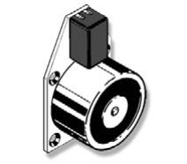Türhaftmagnete Normalausführg. Anschlußklemme seitlich 40049