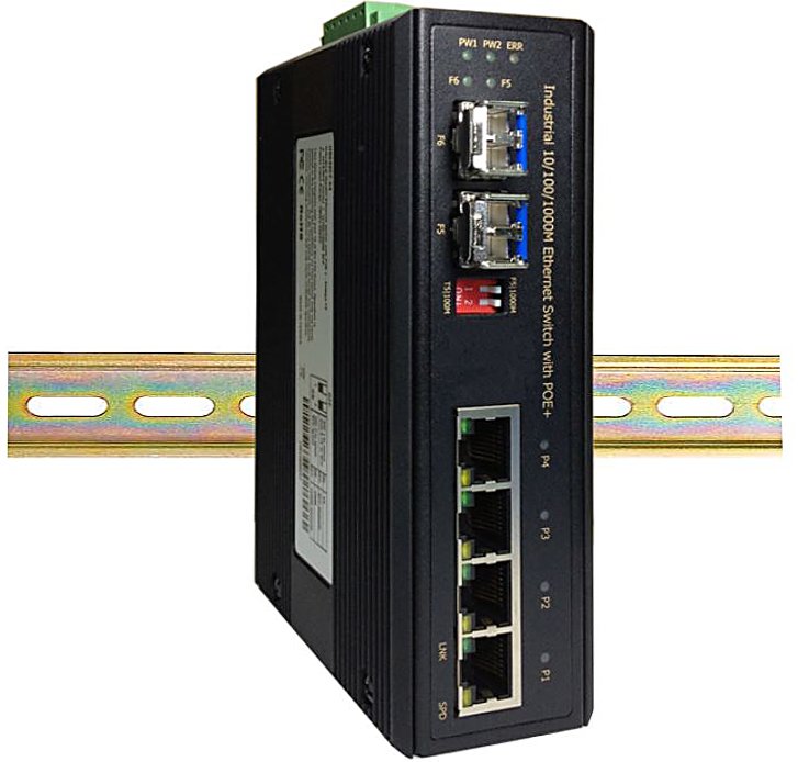 PoE switch VARIODYN D1 in EN54-16 Zulassung von VD1