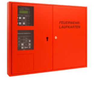 Feuerwehrinformations- und Bediensystem , redundant, Kartenformat: A4